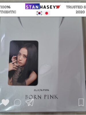 [ONHAND] BLACKPINK Born Pink Sealed Album with Jisoo Ktown4u POB & Poster